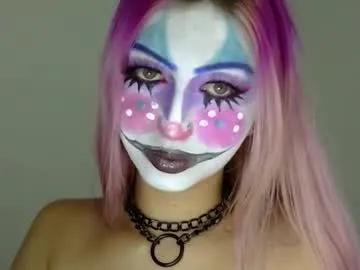 gabygumms — Welcome here Im your BDSM Clown   -Destroy makeup with saliva and do some slaps on face [987 tokens left] #bdsm #goth #18 #petite #smalltits