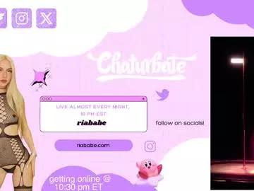 riababe on Chaturbate
