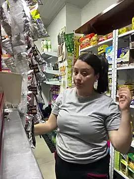 IAM_VALERI — Client touches my breasts and tail